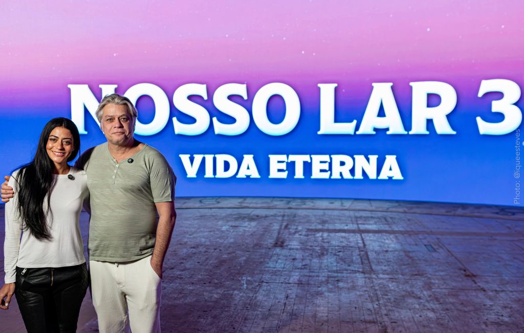 Carol Castro e Fábio Assunção são os novos protagonistas de "Nosso Lar 3 - Vida Eterna"