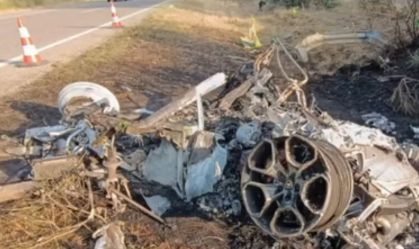 Veja como ficou o carro de Diogo Jota após acidente fatal; vídeo