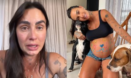 Clara Maia chora ao revelar o que aconteceu com os cachorros; entenda