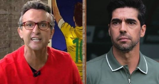 Craque Neto detona Abel Ferreira em programa ao vivo