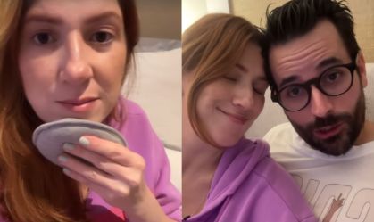 Dani Calabresa relata primeiros dias com bebê, e marido elogia: "Brilhando"