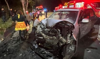 Acidente grave em Volta Redonda (RJ) deixa um morto e oito feridos