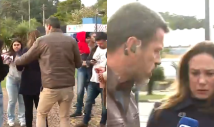 Band se pronuncia após desentendimento entre repórteres ao vivo; veja