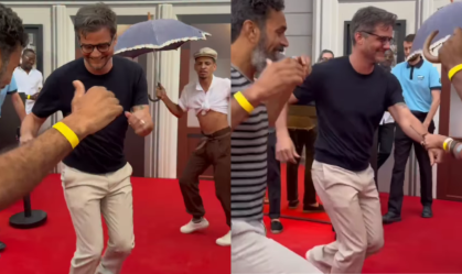 Wagner Moura dança frevo no Louvre durante estreia de "O Agente Secreto"