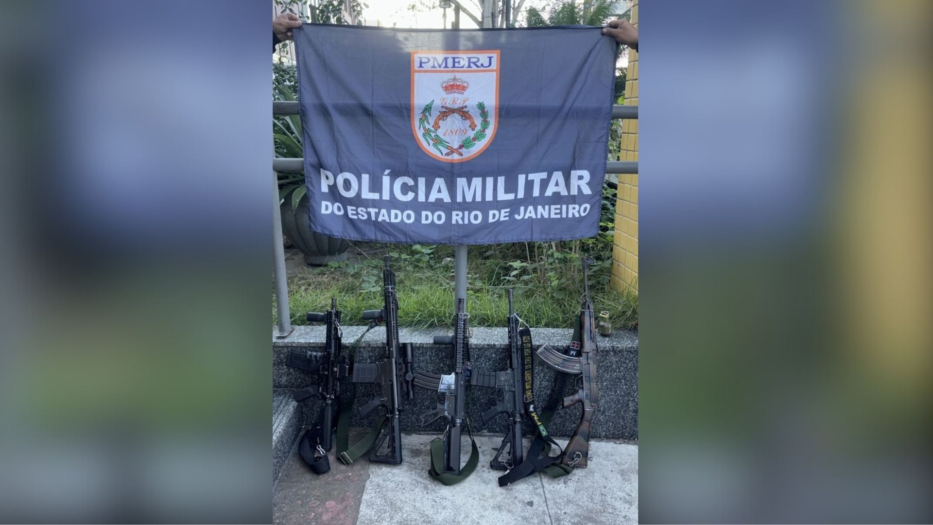 Fuzis apreendidos