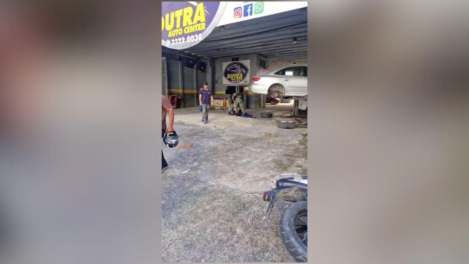 Assalto em estacionamento de banco termina com suspeito morto em Pernambuco