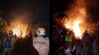 Incêndio de grandes proporções atinge área de mata na Zona Oeste do Rio
