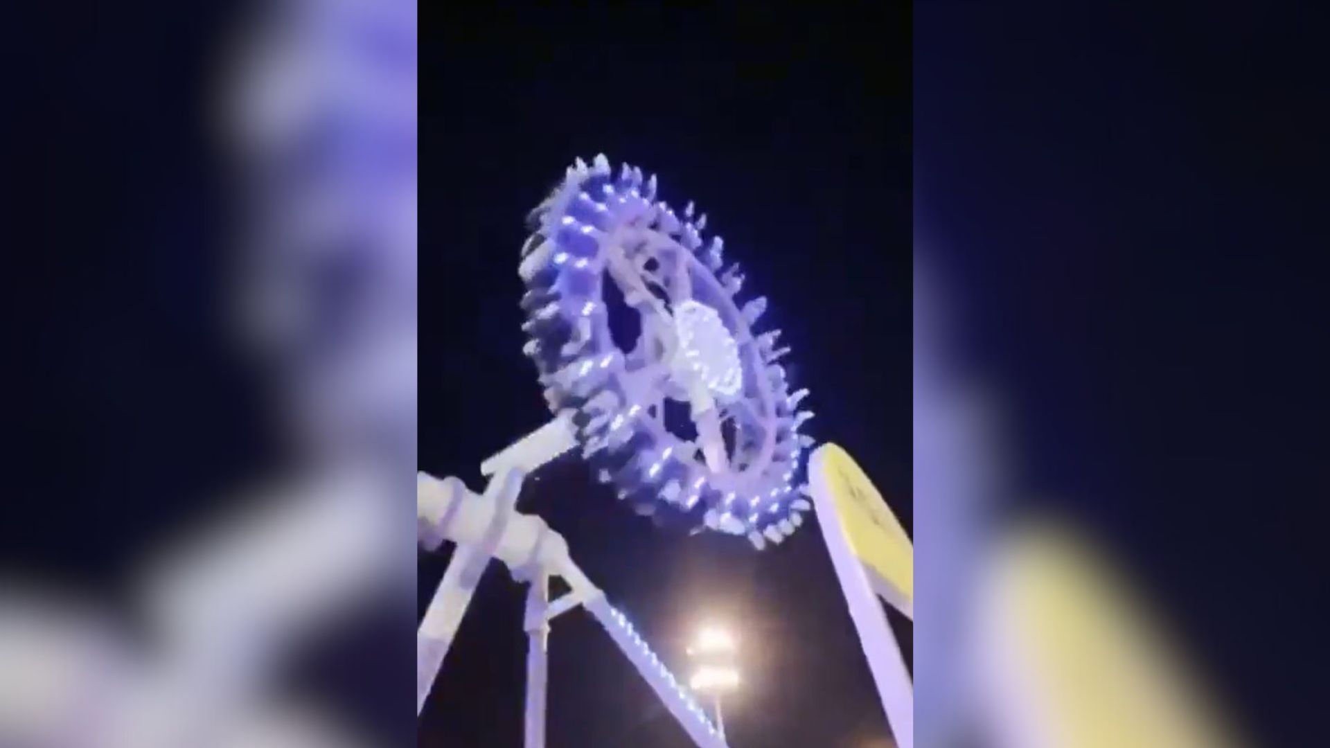Brinquedo quebra na Arábia Saudita e deixa feridos
