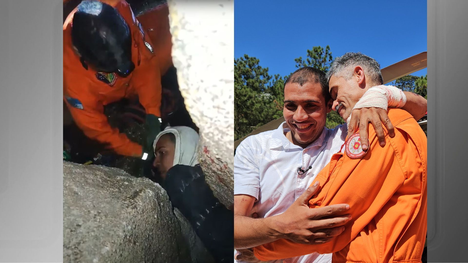 Imagem de destaque do post: Bombeiros resgatam turista que caiu em trilha na Pedra do Sino, no Rio