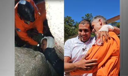 Imagem de destaque do post: Bombeiros resgatam turista que caiu em trilha na Pedra do Sino, no Rio