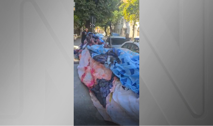 Queda de balão termina com um preso e um adolescente apreendido no RJ