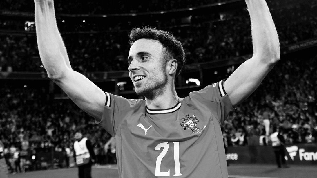 Diogo Jota, atacante do Liverpool e da seleção portuguesa, morreu em um acidente de carro