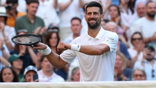 Novak Djokovic em Wimbledon