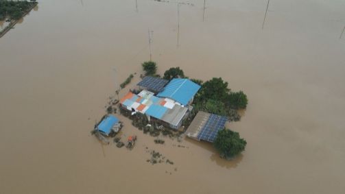 Chuvas na Coreia do Sul