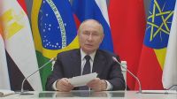 Em mensagem gravada, Putin pede mais cooperação entre países do Brics