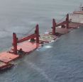 Veja momento em que navio afunda no Mar Negro após suposto ataque dos Houthis