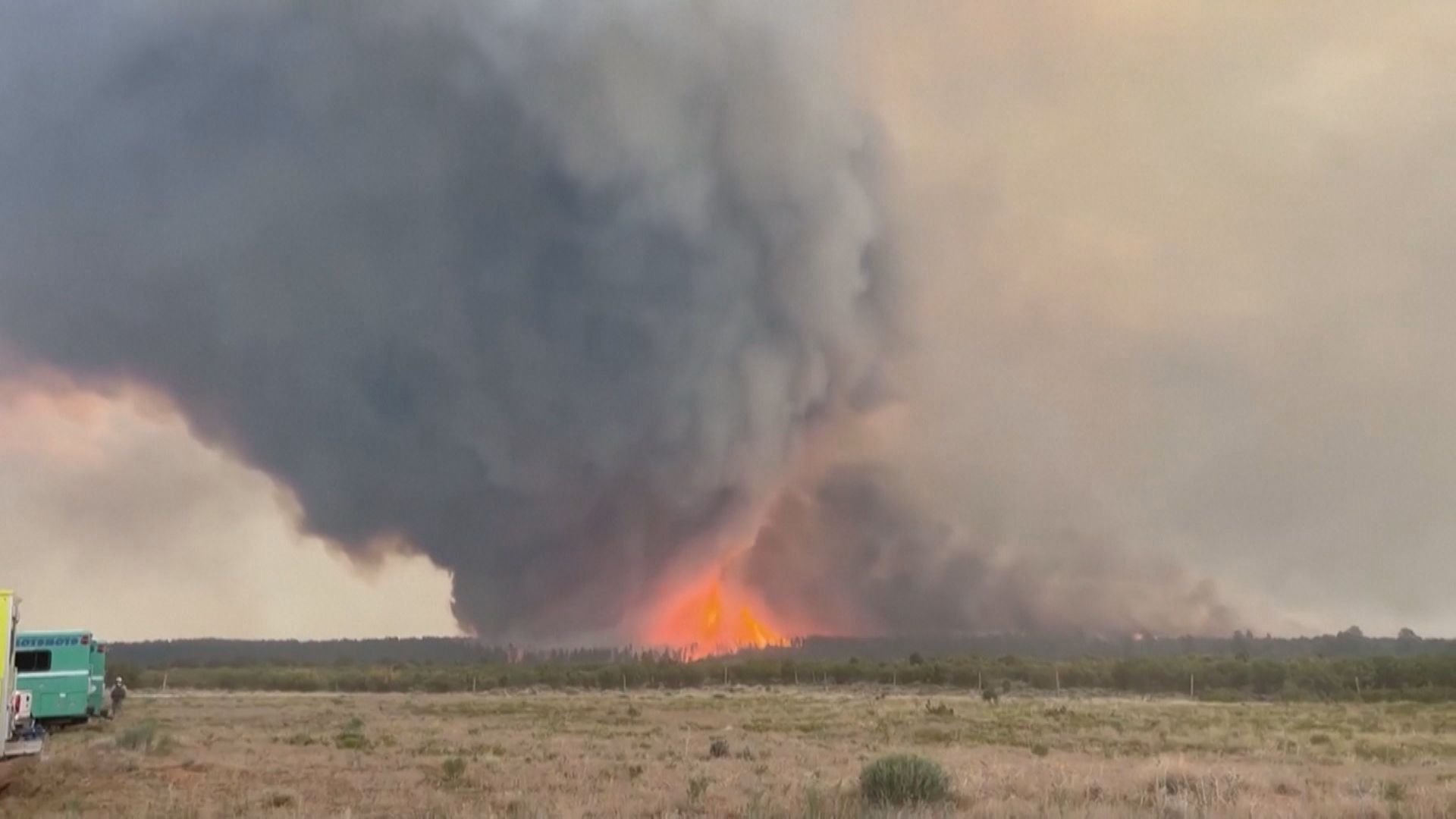Tornado de fogo em Utah