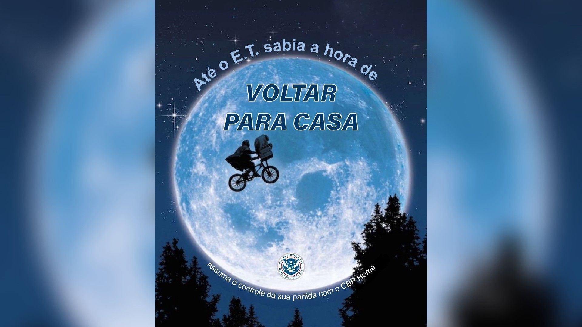 “Até o ET sabia a hora de voltar”, diz Embaixada dos EUA no Brasil em post