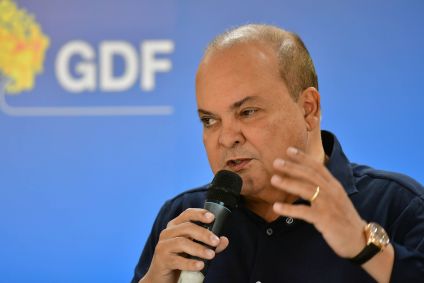 O governador do Distrito Federal, Ibaneis Rocha (MDB)
