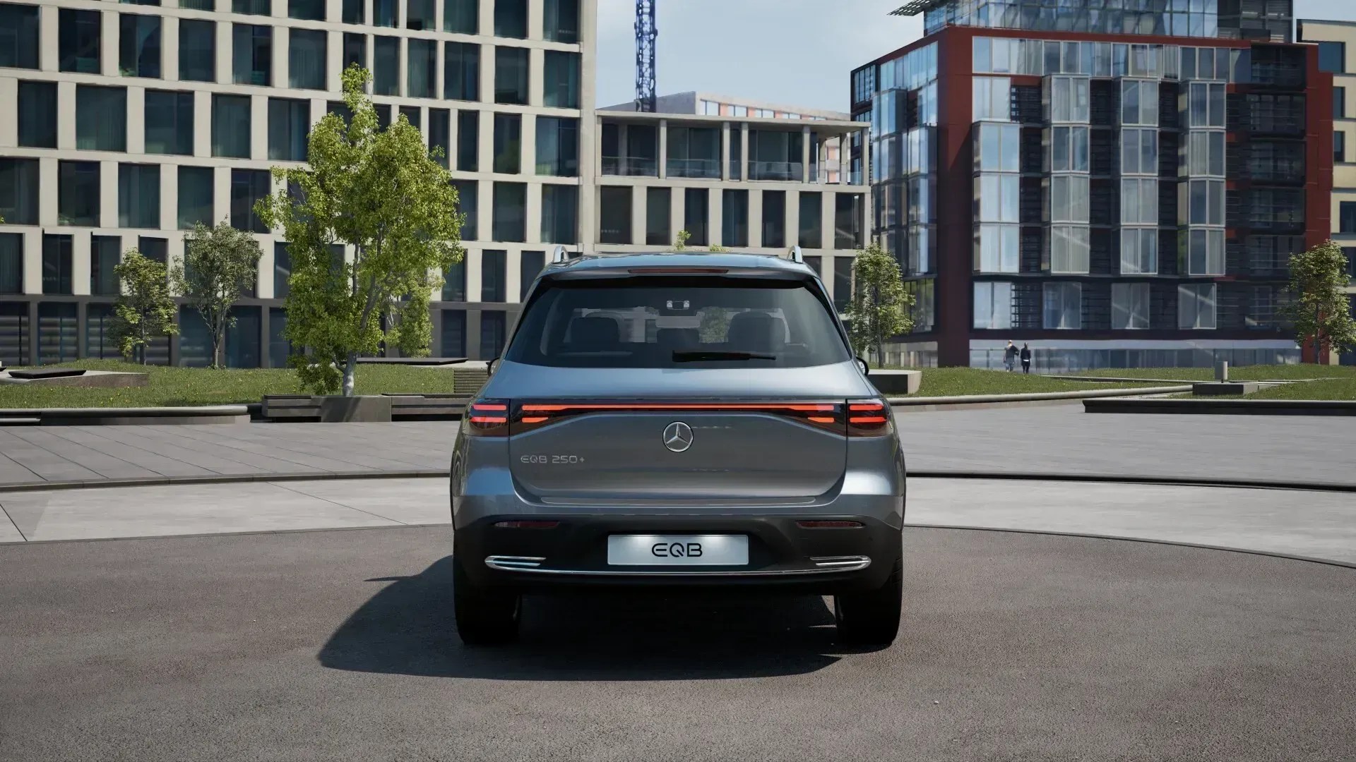 Traseira do EQB 250+ • Mercedes/Divulgação