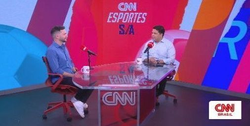 Felipe Schepers é entrevistado por João Vitor Xavier no Esportes S/A