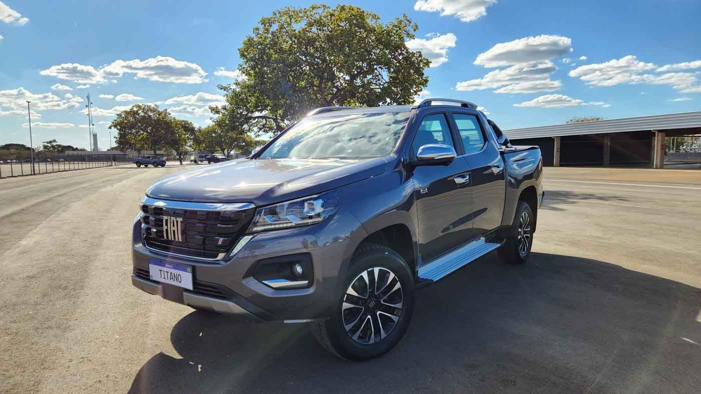 Fiat Titano 2026 na versão top de linha Ranch: novo motor de 200 cv