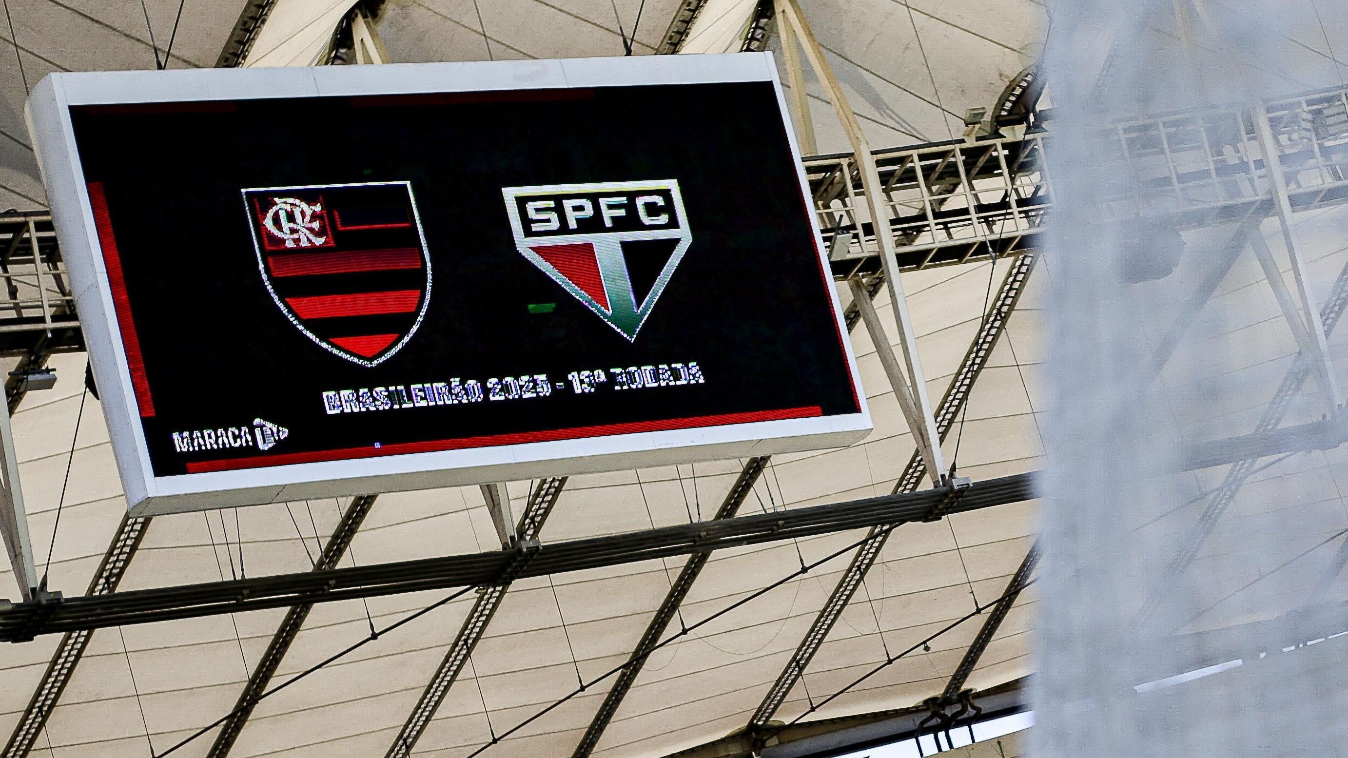 Flamengo x São Paulo se enfrentam pelo Brasileirão