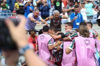 Após brilhar, Fábio comemora classificação do Fluminense contra Al-Hilal
