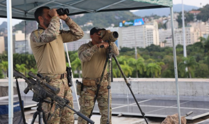 PF aciona snipers para segurança da Cúpula do Brics no Rio
