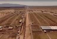 Imagens de drone mostram construção de muro secundário entre EUA e México