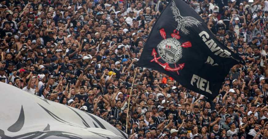 A FIEL É DIFERENTE: Corinthians surge como terceira maior torcida da capital do Paraná