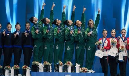 Brasil faz história e conquista ouro na Copa do Mundo de ginástica rítmica