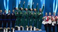 Brasil faz história e conquista ouro na Copa do Mundo de ginástica rítmica
