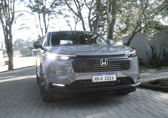 Honda HR-V EXL 2026: SUV ganhou visual renovado • Caio Mattos/Honda/Divulgação