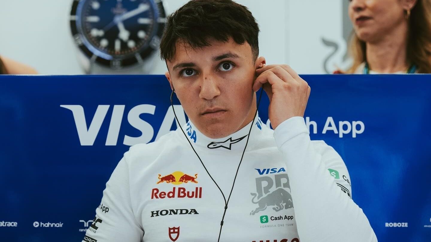 Hadjar, piloto da Racing Bulls