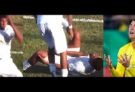 Jogador imita Cristiano Ronaldo, sofre lesão e vira notícia na Europa; veja