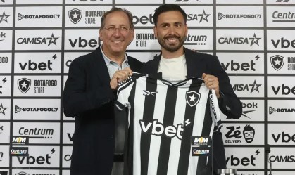 Davide Ancelotti é apresentado e destaca ambição como técnico do Botafogo