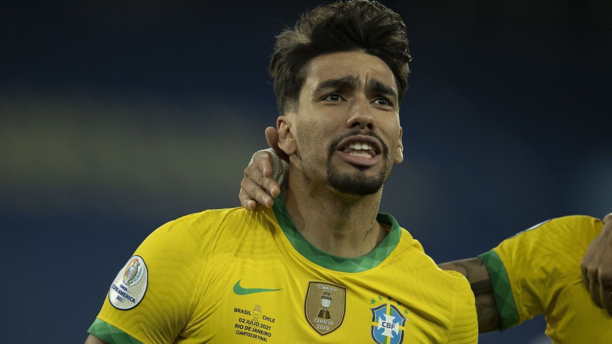 Paquetá defendendo a Seleção Brasileira