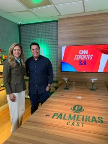 Leila Pereira estrela 100º episódio do CNN Esportes S/A