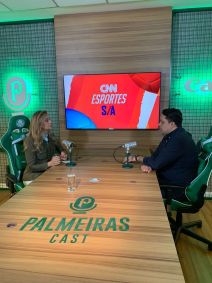 Leila Pereira estrela 100º episódio do CNN Esportes S/A