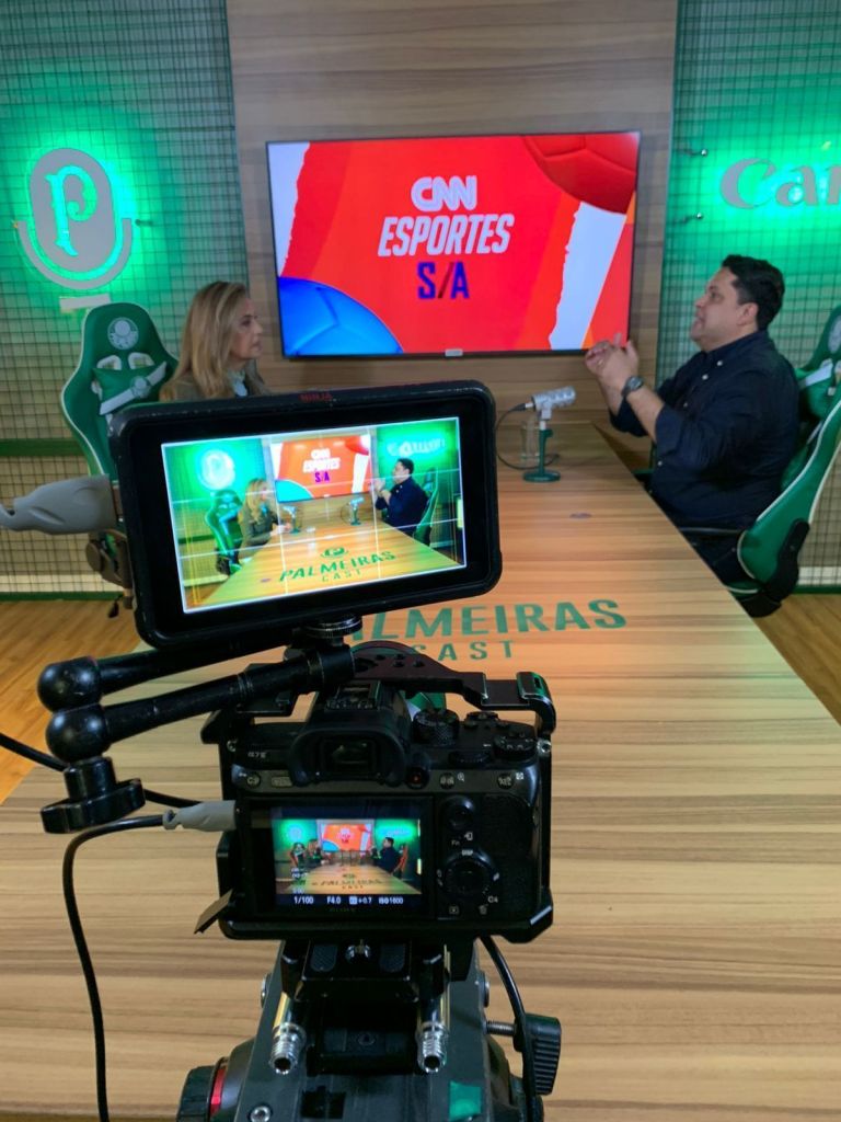 Leila Pereira estrela 100º episódio do CNN Esportes S/A