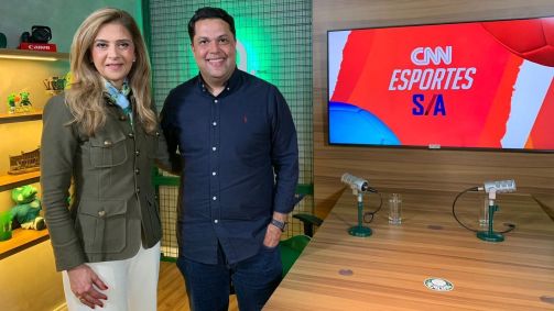 Leila Pereira estrela 100º episódio do CNN Esportes S/A