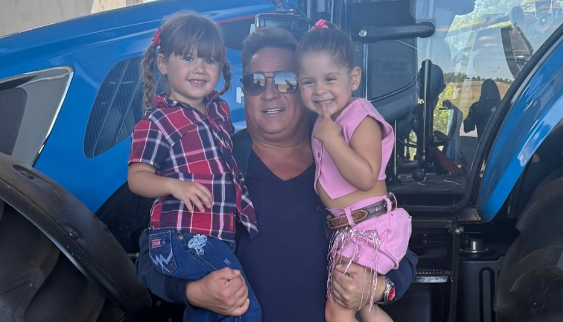 Leonardo brinca sobre mudanças em sua fazenda após chegada dos netos | CNN  Brasil