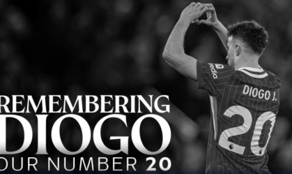 Liverpool fará homenagens em jogo após morte de Diogo Jota e André Silva