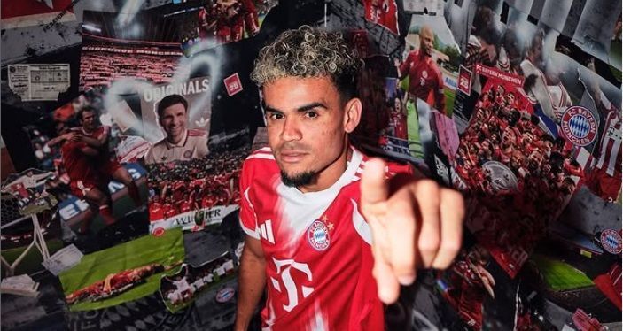 Luis Díaz chega ao Bayern de Munique