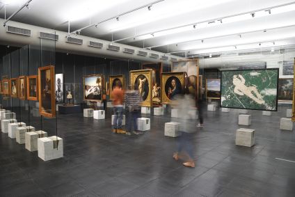 Obras de arte em exposição no MASP