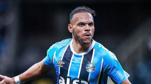 Martin Braithwaite, atacante dinamarquês do Grêmio