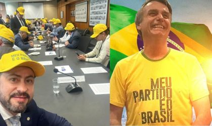 Em meio a tarifaço, petistas adotam lema nacionalista de Bolsonaro