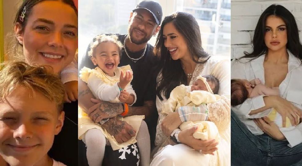 Neymar é pai de 4 filhos com 3 mulheres diferentes