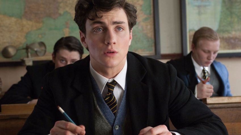 Aaron Taylor-Johnson in "Nowhere Boy" • Reproduction
